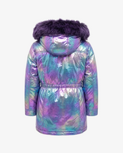Load image into Gallery viewer, Alexandrite Middie Puffer Coat

