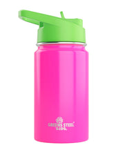 Load image into Gallery viewer, Green Steel Double Wall Water Bottle
