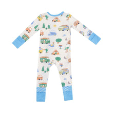 Load image into Gallery viewer, Friendly Campers 2way Zipper Romper
