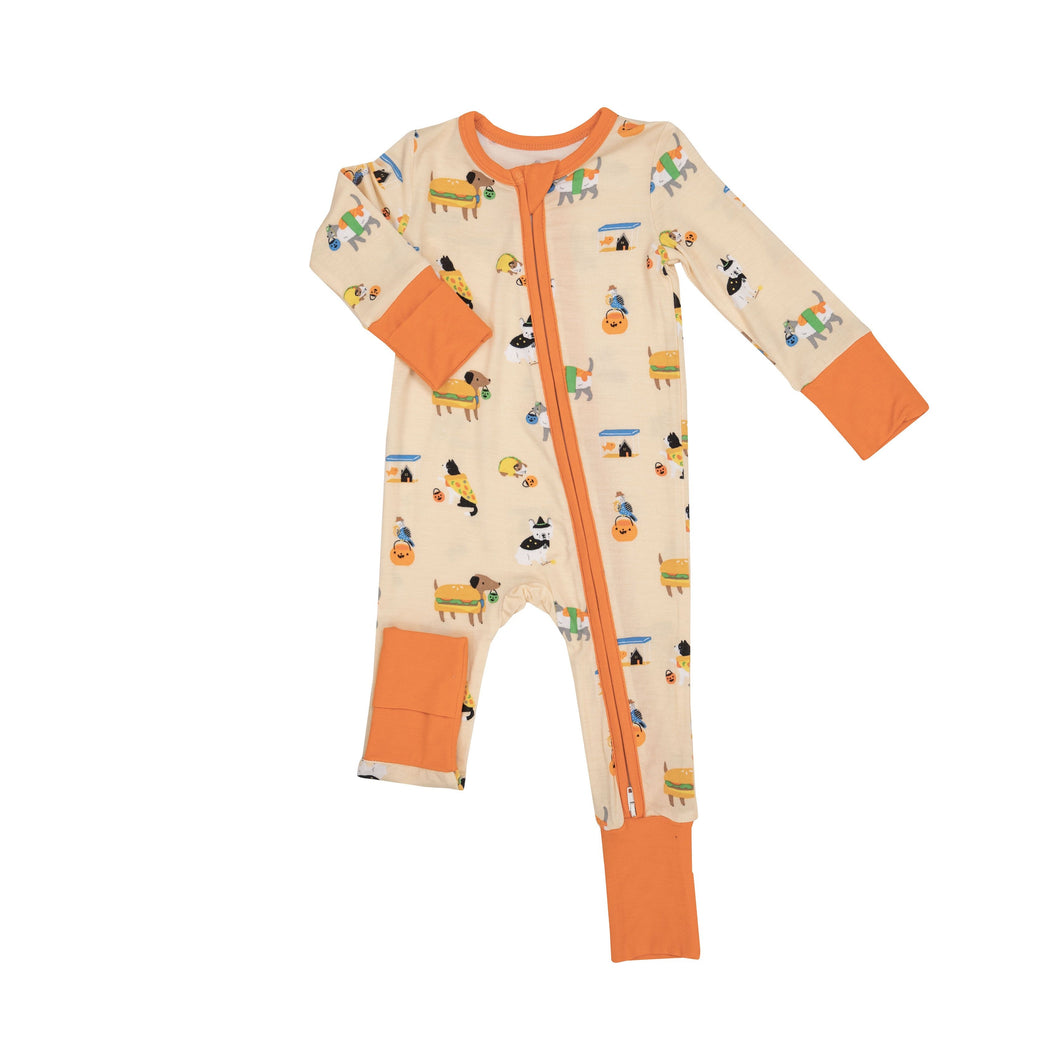 Costumed House Pets Two Way Zipper Romper