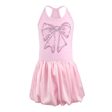 Load image into Gallery viewer, Crystal Bow Bubble Dress
