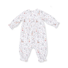 Load image into Gallery viewer, Enchanted Woodland Smocked LS Romper
