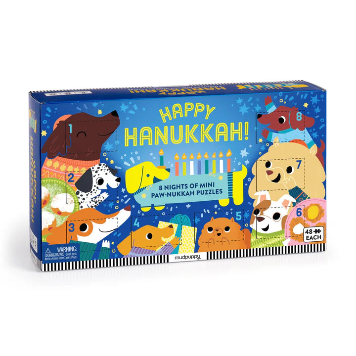 Happy Hanukkah Puzzle Countdown