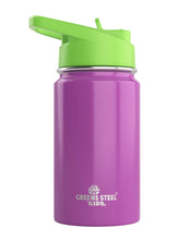 Load image into Gallery viewer, Green Steel Double Wall Water Bottle
