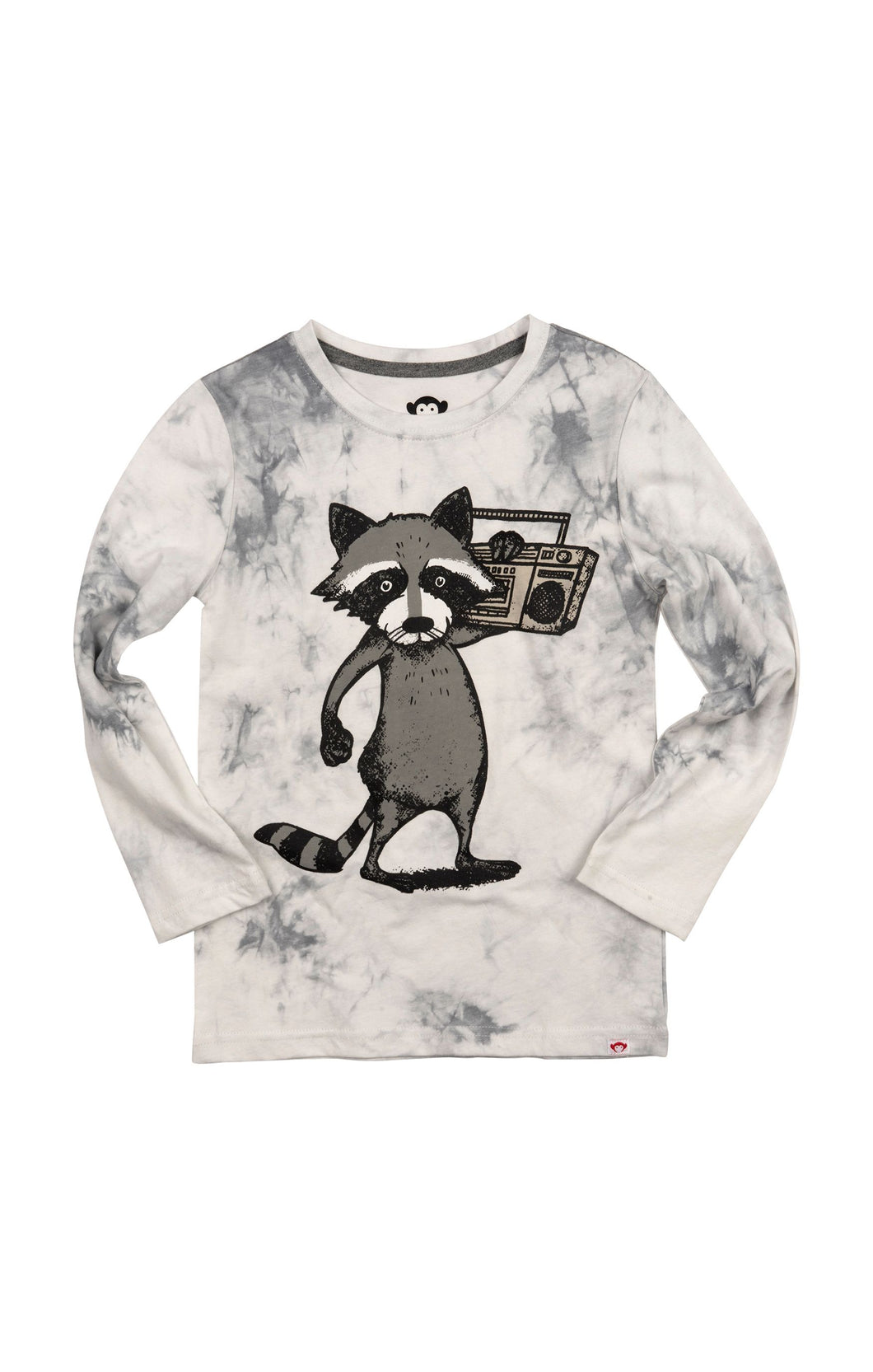 Raccoon Graphic LS Tee