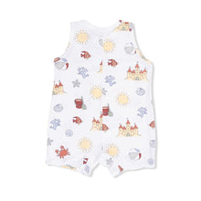Load image into Gallery viewer, Sunny Sandcastles Convertible Romper
