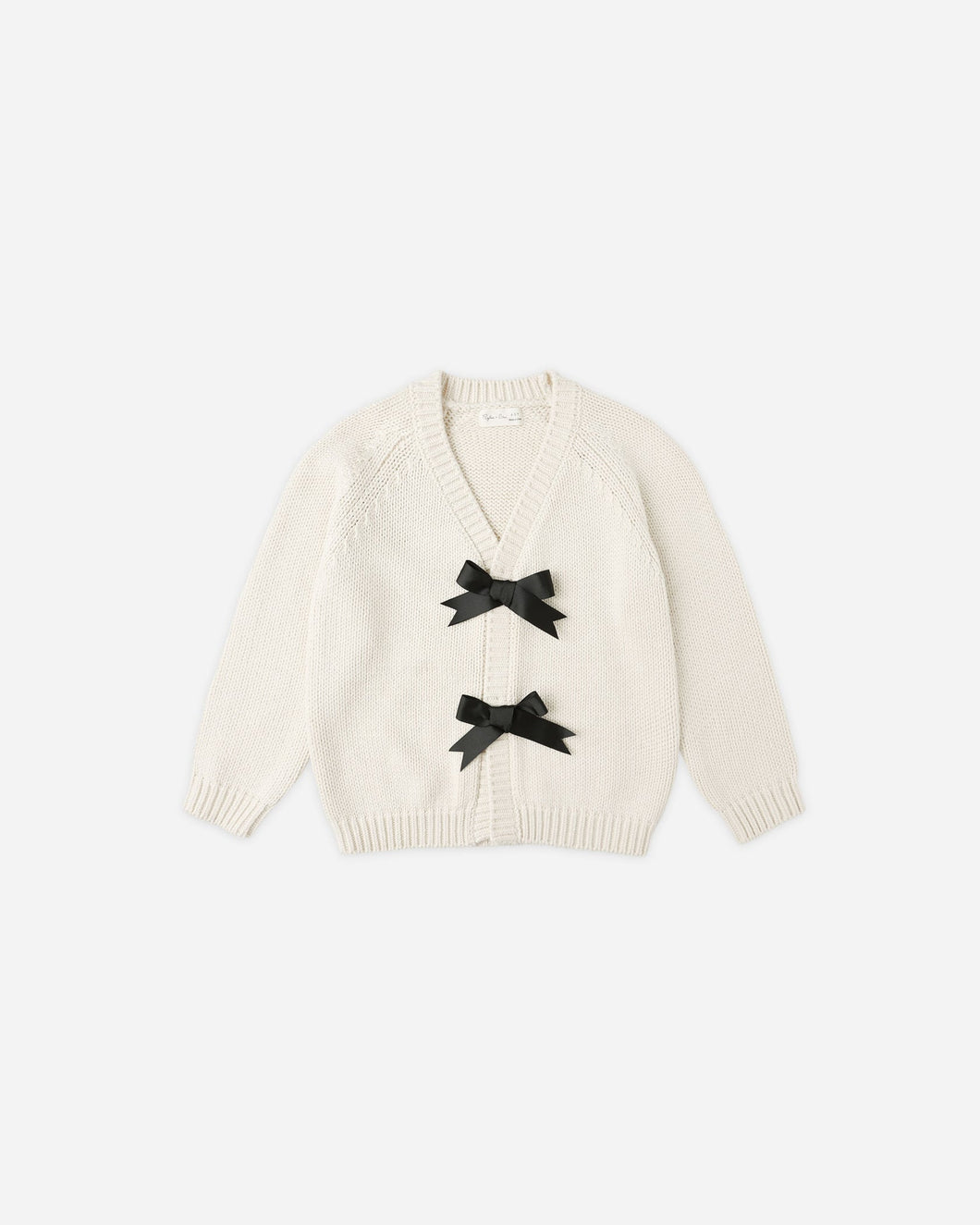 Natural Bow Cardigan
