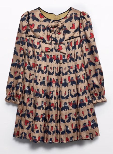 Doggy Printed Dress