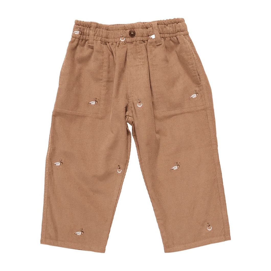 Mallard Embroidery Jackson Pants