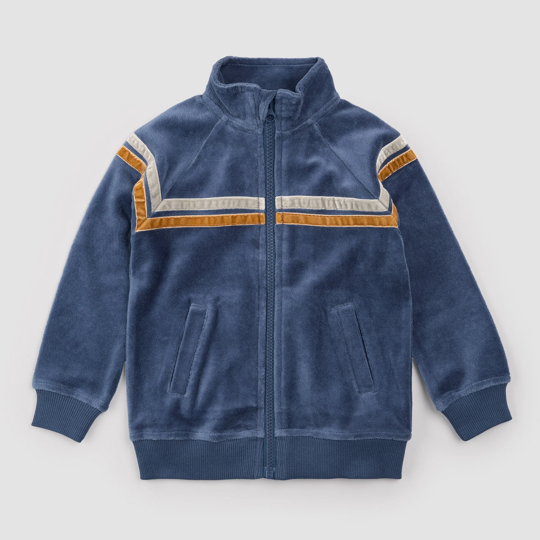 Blue Dusty LS Full Zip Jacket