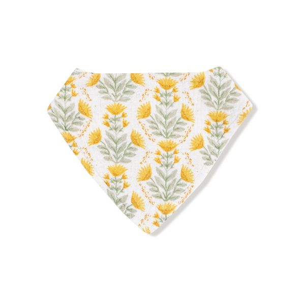 Winter Dandelions Bandana Bib