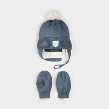 Load image into Gallery viewer, Infant Hat and Mitten Set
