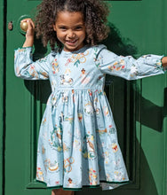 Load image into Gallery viewer, Girls Amma Dress - 12 Days of Christmas
