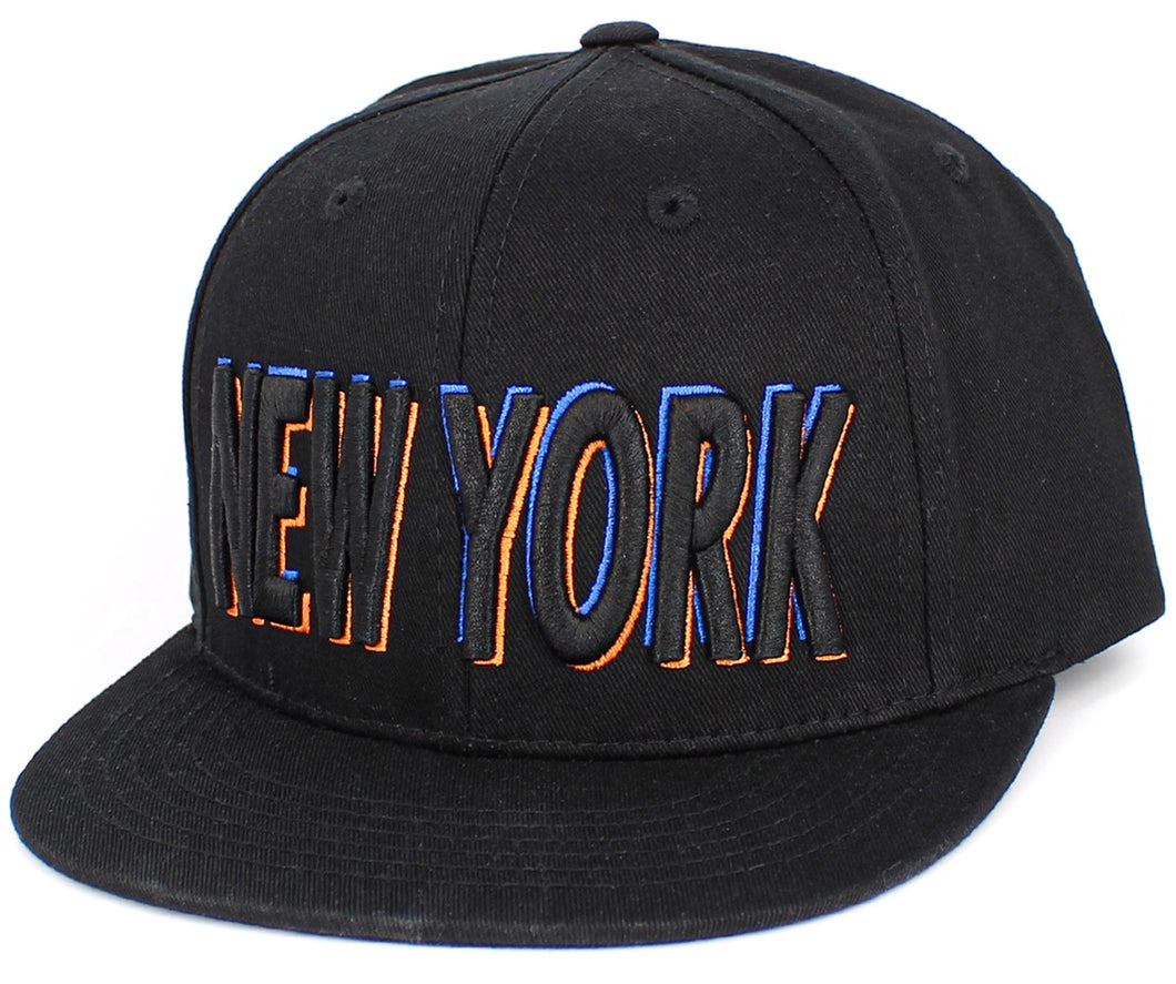 New York Black Kids Snapback Hat