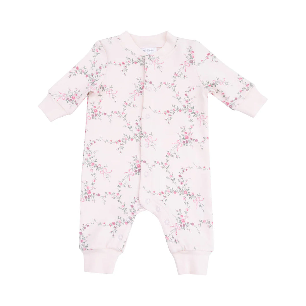 Antoinette Floral French Terry Romper
