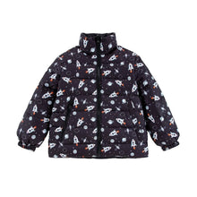 Load image into Gallery viewer, Spaceship Blake Hooded Reversible Down Jacket
