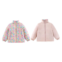 Load image into Gallery viewer, Gummy Bear Blake Hooded Reversible Down Jacket
