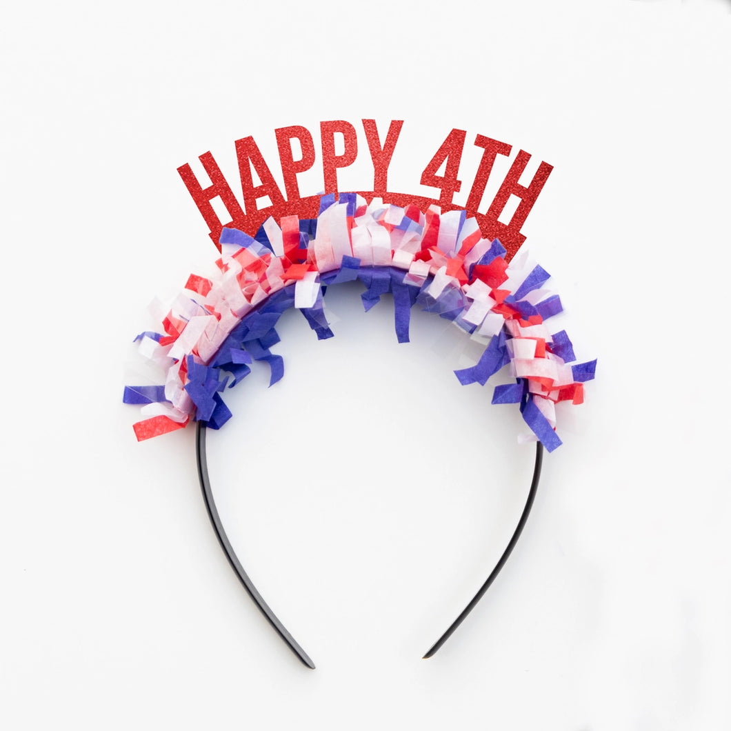 Happy 4th Headband