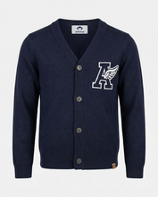 Load image into Gallery viewer, Navy Blue Obi Cardigan
