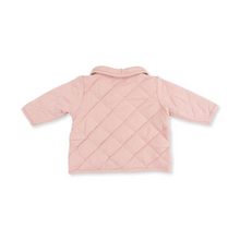 Load image into Gallery viewer, Solid Mellow Rose Quilted Jacket
