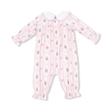 Load image into Gallery viewer, Ogee Lace Floral Smocked Romper

