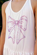Load image into Gallery viewer, Crystal Bow Bubble Dress
