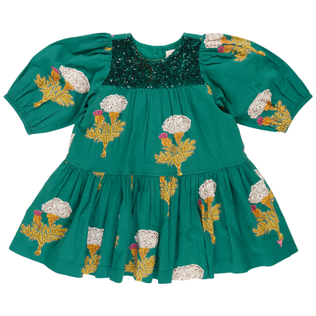 Emerald Marigold Fiona Dress