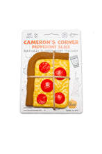 Load image into Gallery viewer, Cameron&#39;s Corner Pepperoni Slice Teether
