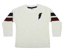 Load image into Gallery viewer, Oatmeal Moto Taping LS Shirt
