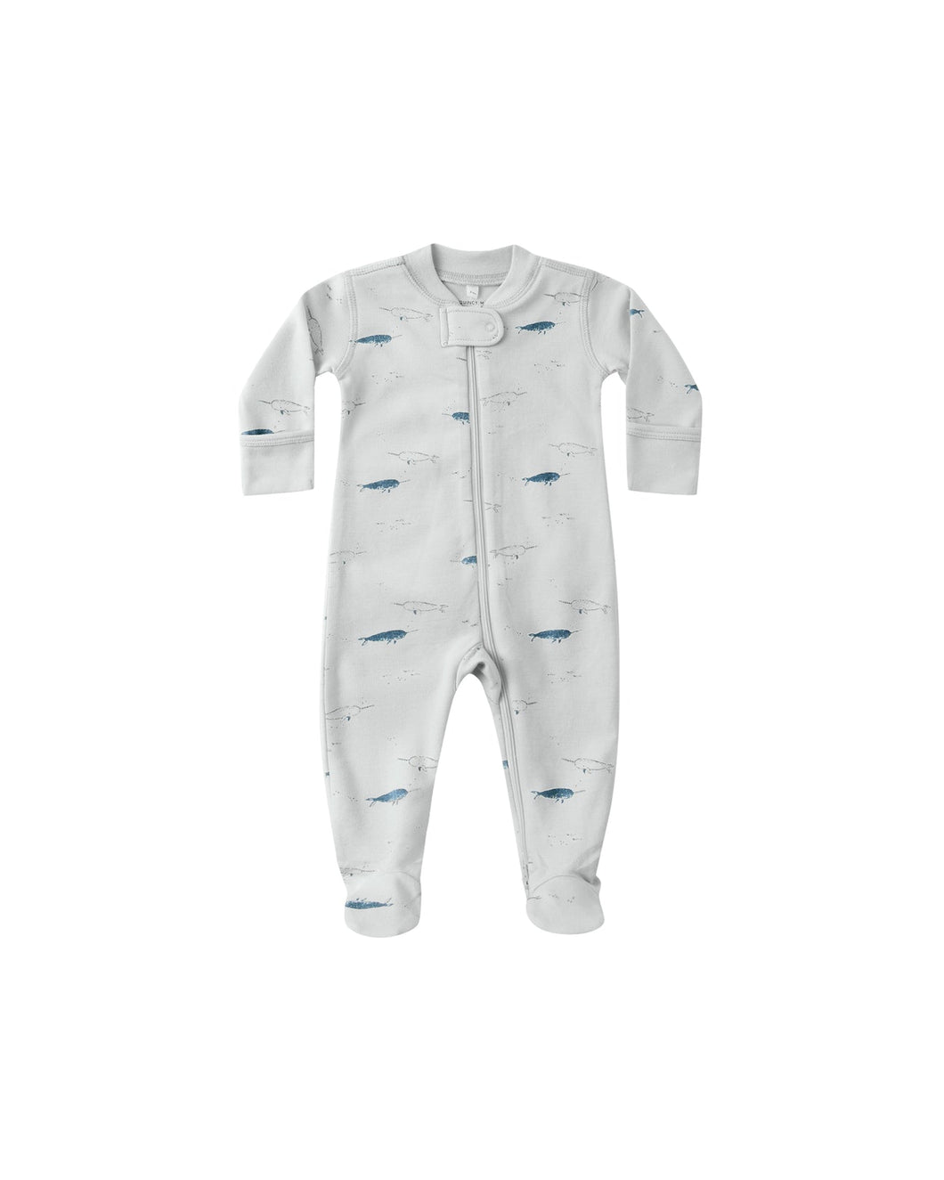 Narwhals Long Sleeve Sleeper Footie