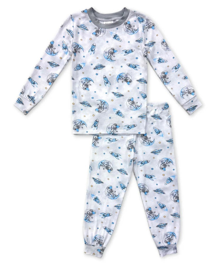 To the Moon LS Pajama Set