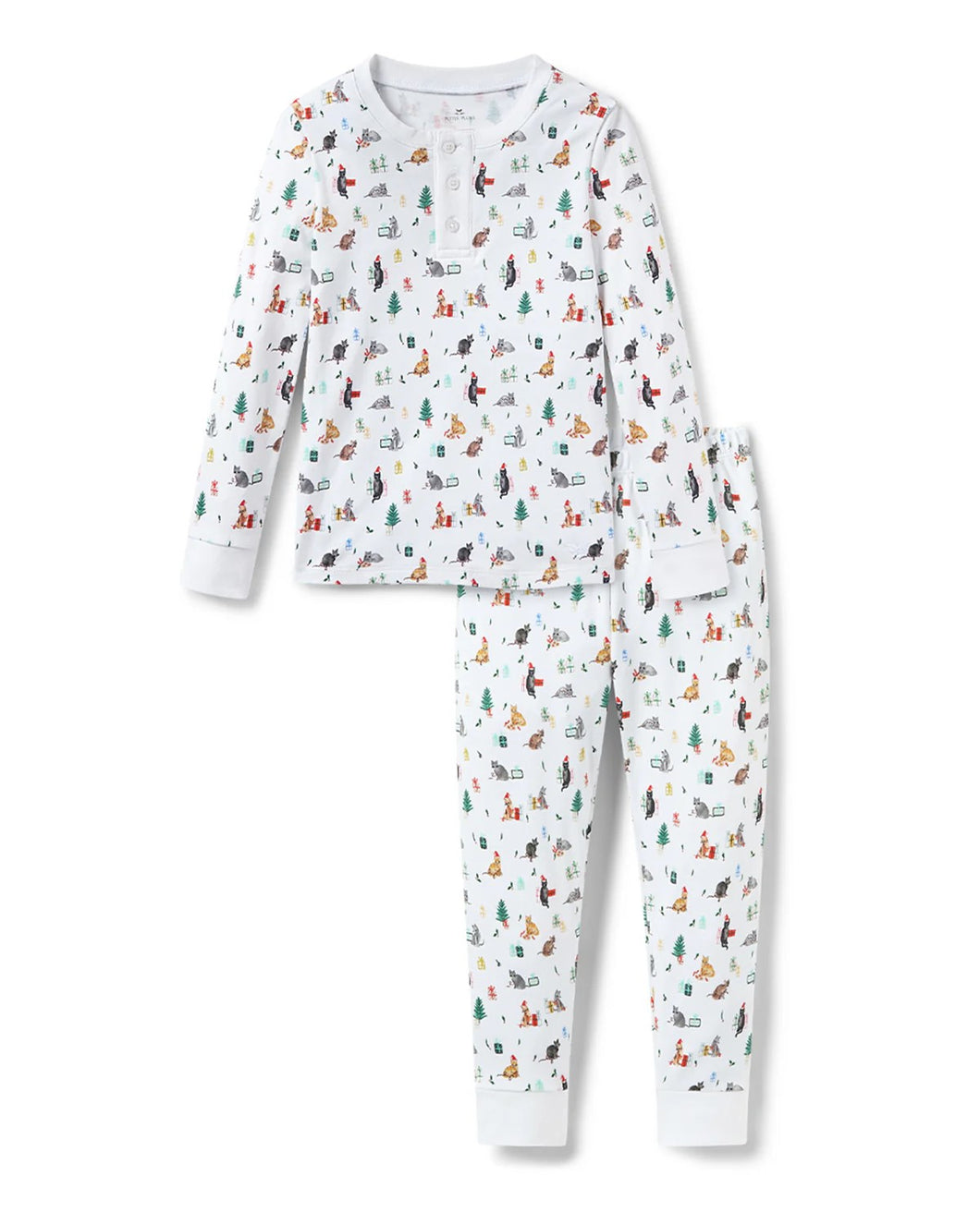 Merry Meow Pima Snug Fit Pajamas