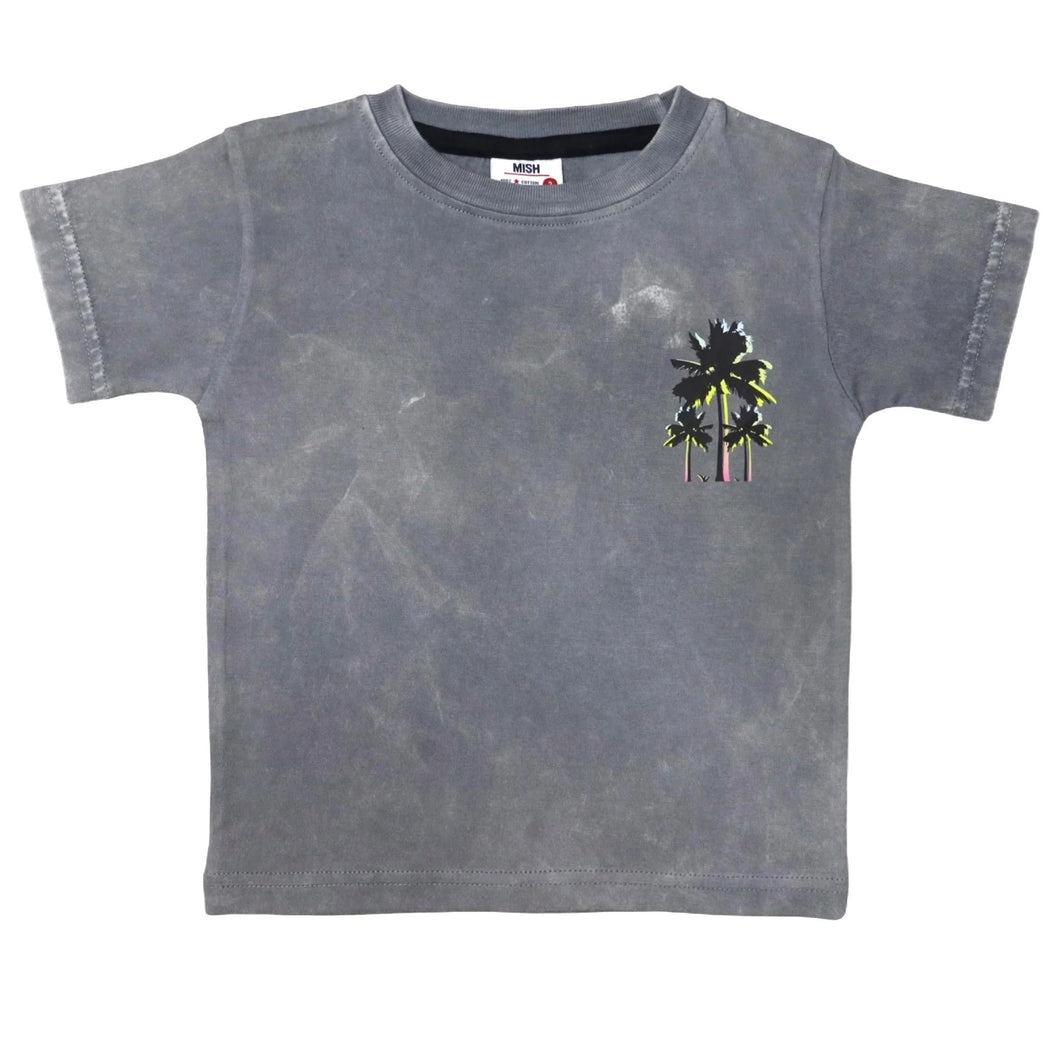Palm Bolt Enzyme Wash Jersey Tee