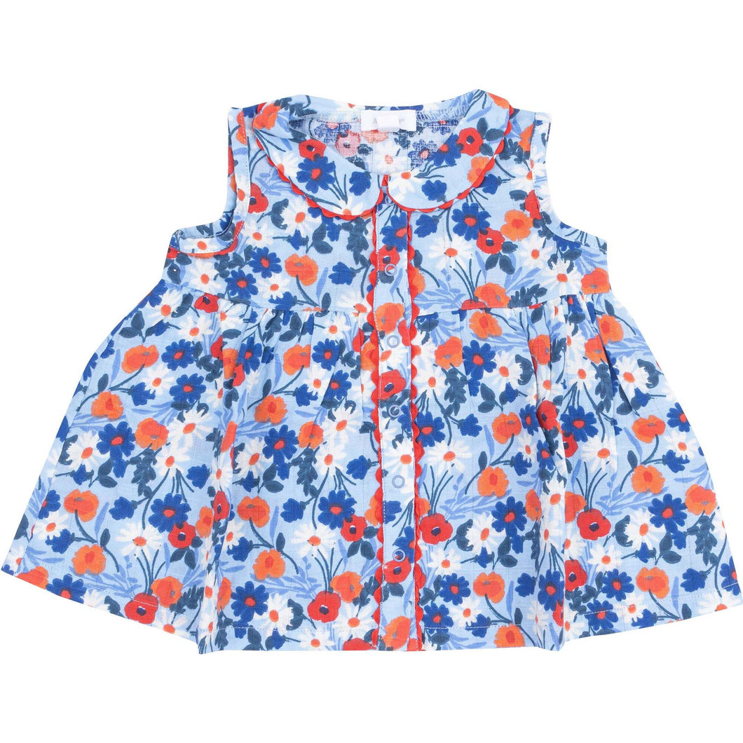 Poppy Days Peter Pan Collar Dress