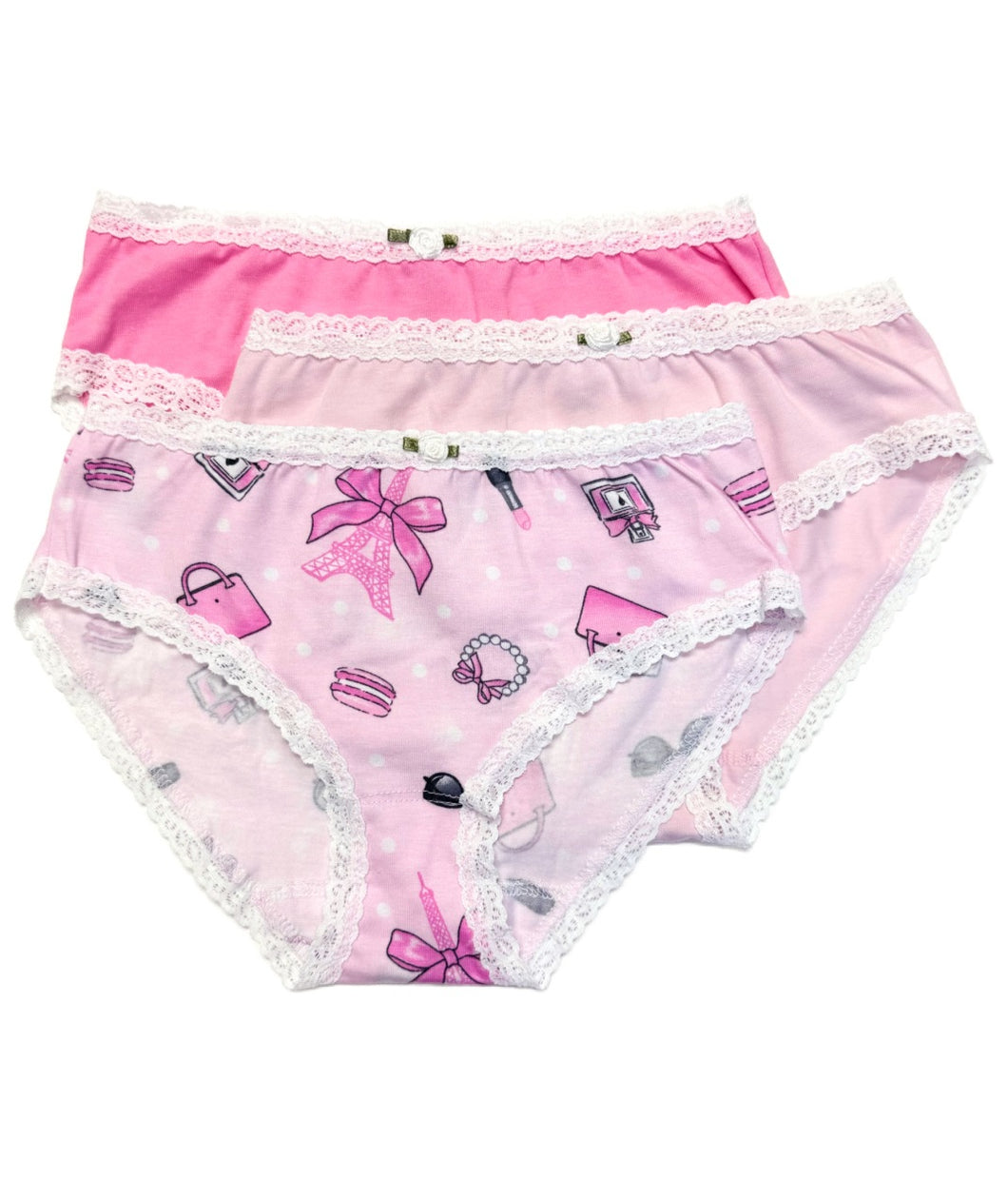J'adore Paris 3 Panty Pack