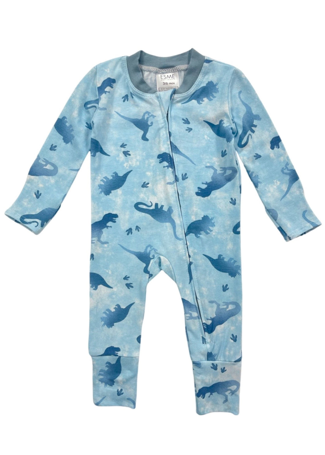 Ombre Dino Flip Footie