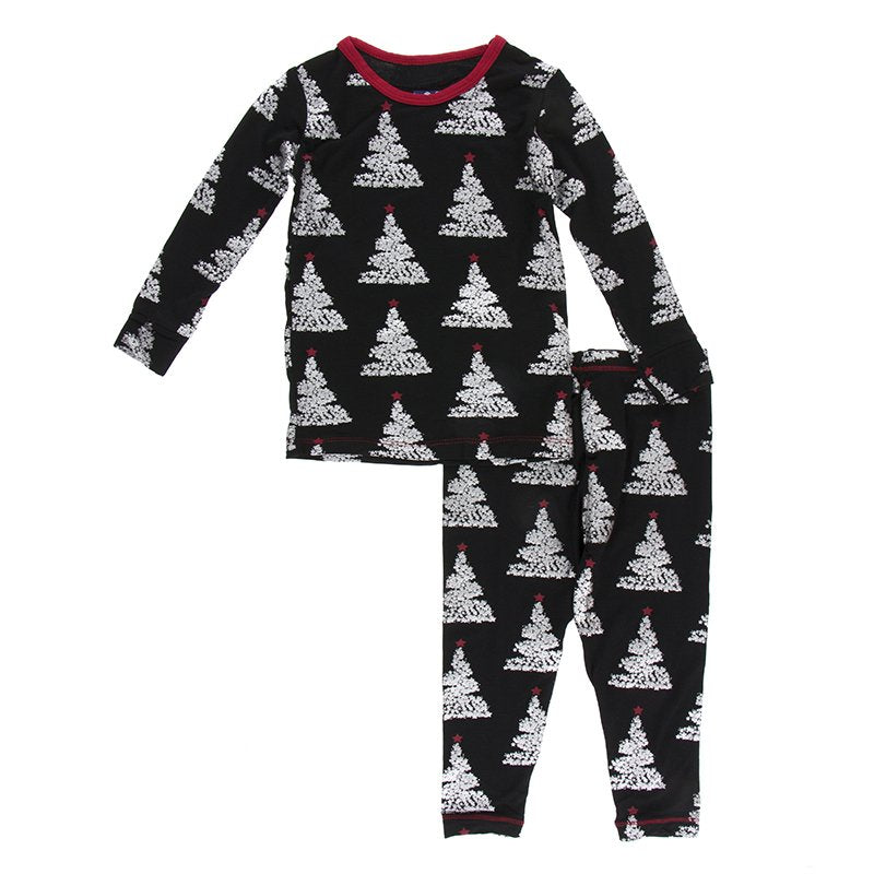 Kickee Pants Holiday Foil Pajamas
