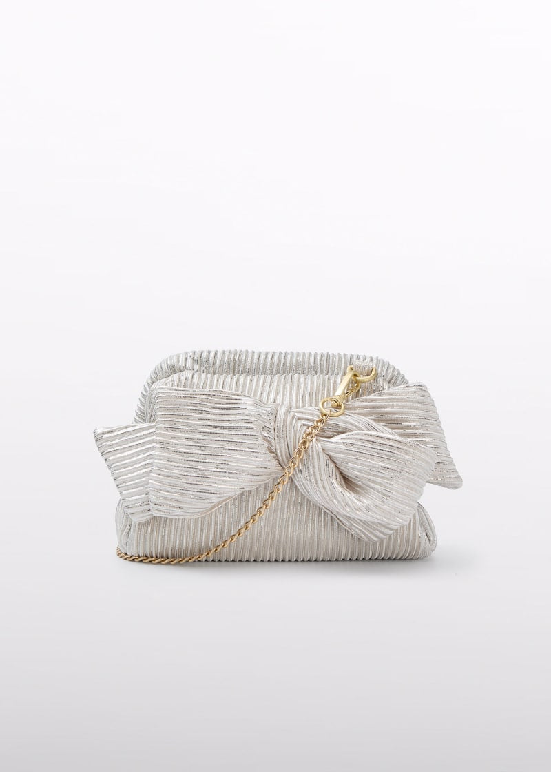 Metallic Loop Handbag