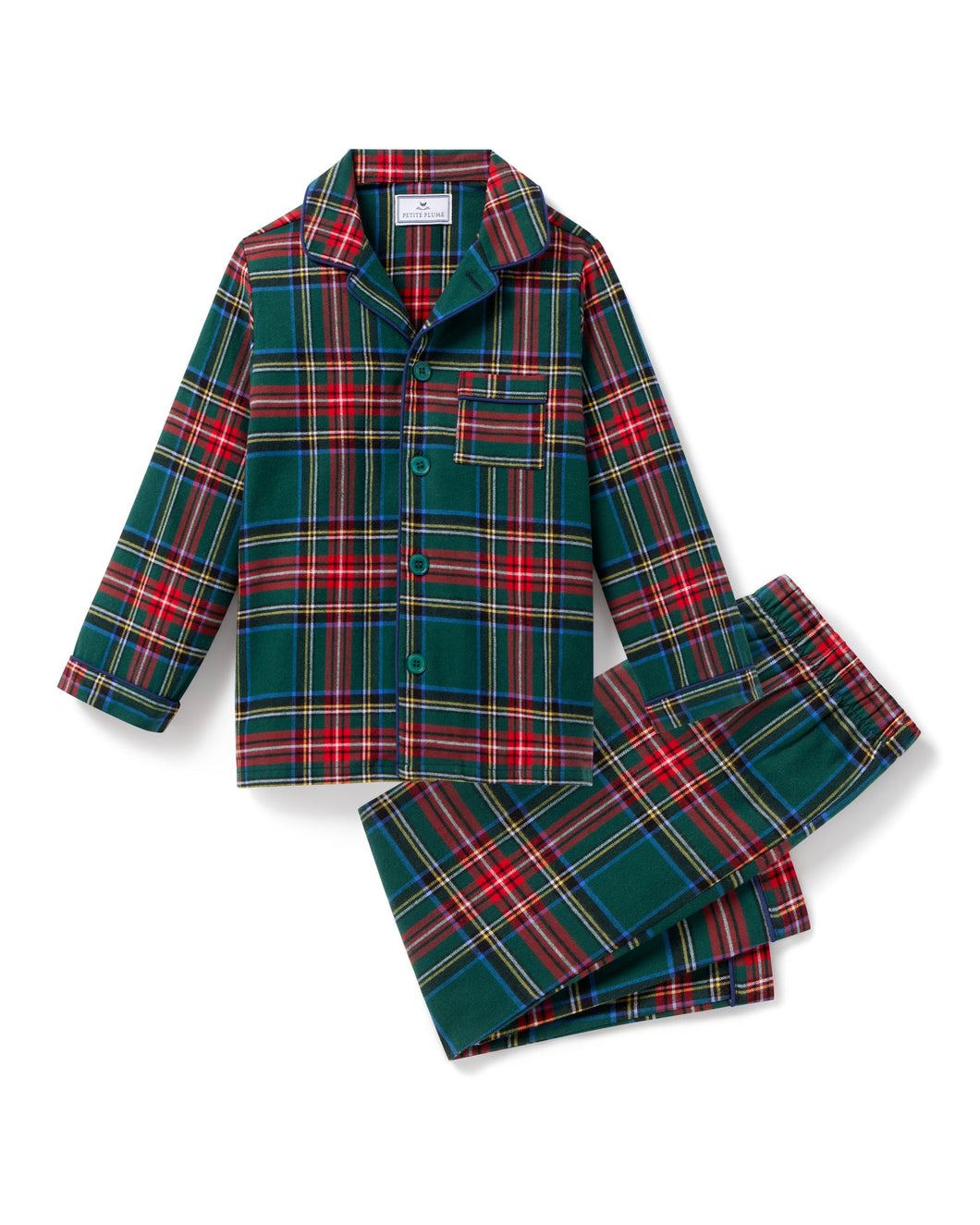 Kensington Tartan Brushed Twill Pajamas