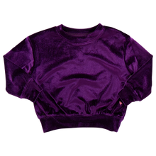 Load image into Gallery viewer, Girls Velour Sweatshirt and Legging Set
