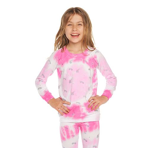 Tie Dye Shooting Star Pullover