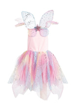 Load image into Gallery viewer, Rainbow Fairy Dress &amp; Wings
