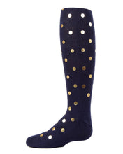Load image into Gallery viewer, Me Moi Metallic Dot Tights
