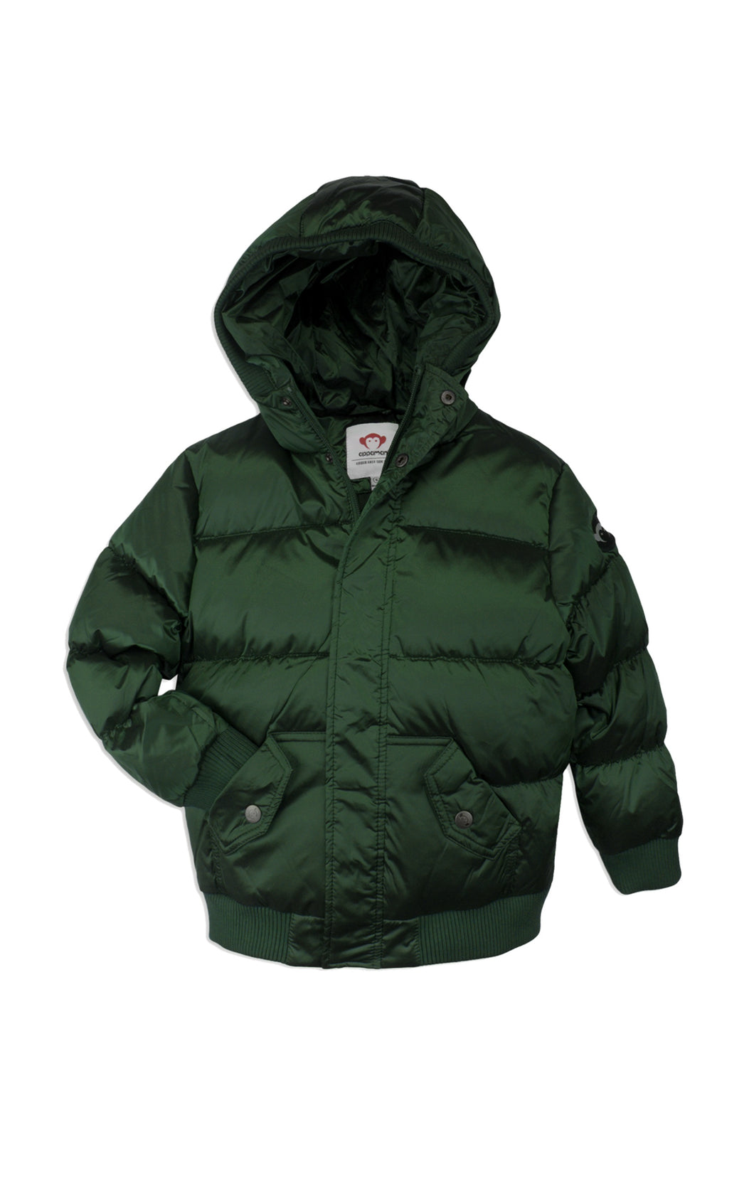 Forest Green Puffy Coat