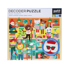 Load image into Gallery viewer, Decoder Puzzle - Busy Reader

