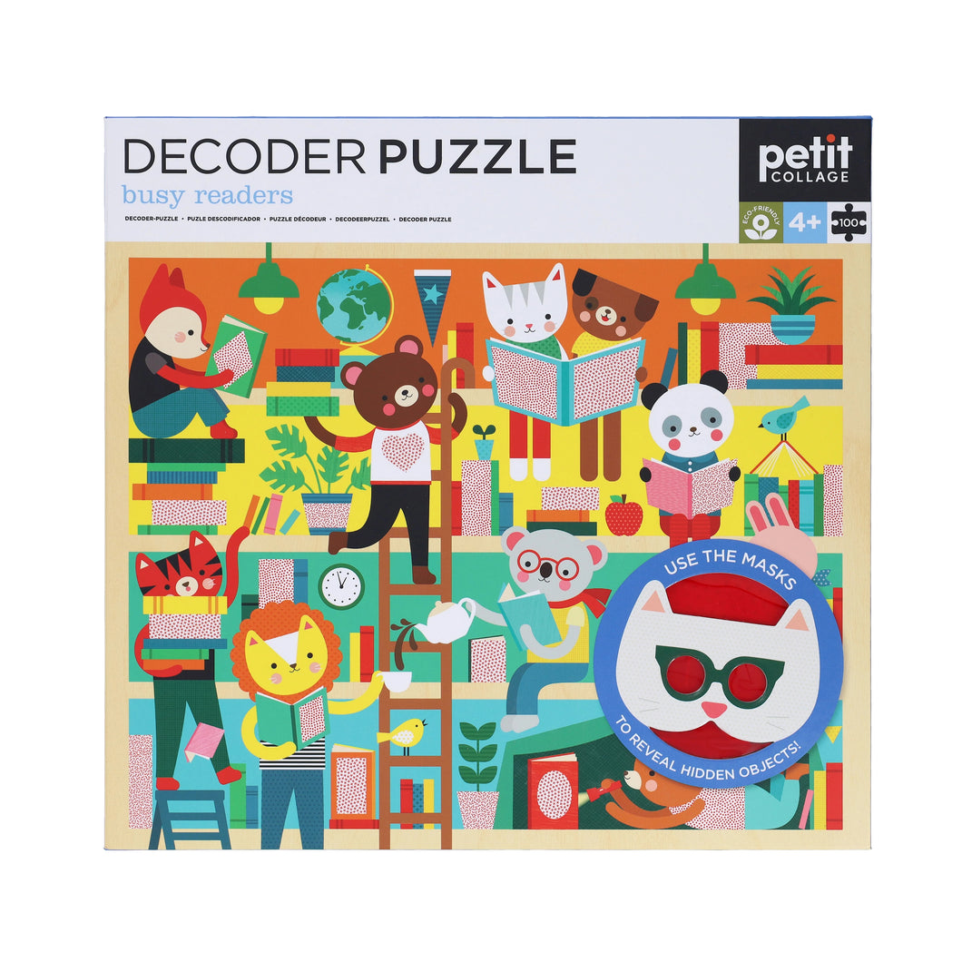 Decoder Puzzle - Busy Reader