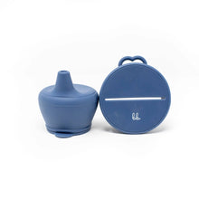 Load image into Gallery viewer, Silicone Snack &amp; Sippy Lid Set
