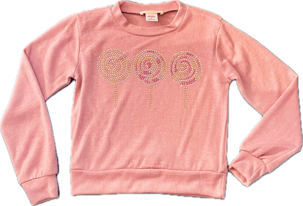 Swirl Pop Crewneck Top and Short Set