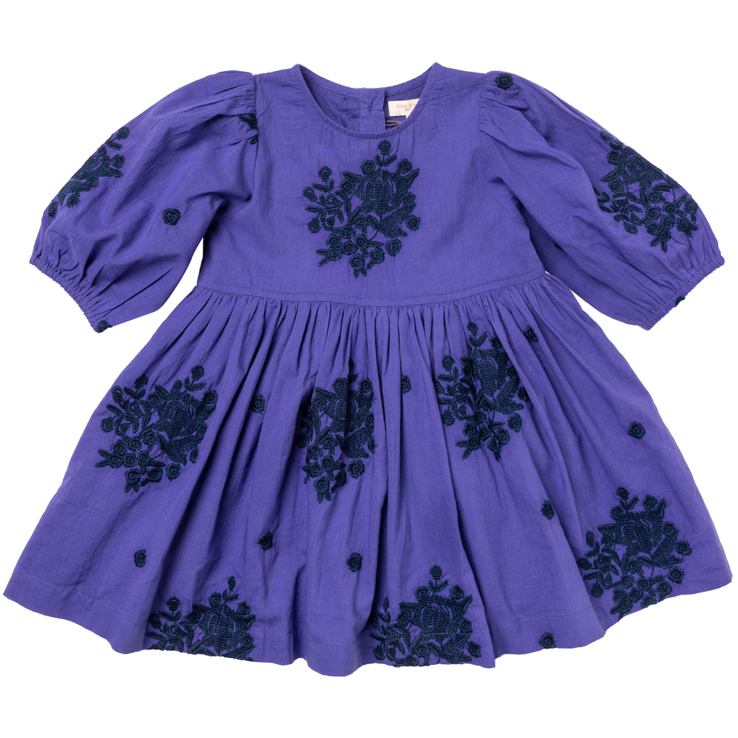 Royal Purple Brooke Dress