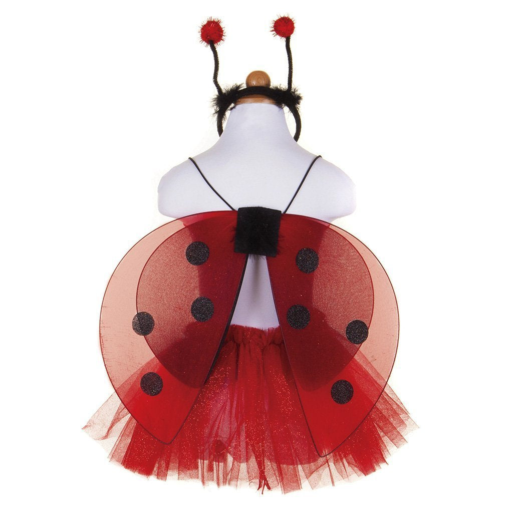 Glitter Ladybug Tutu with Headband and Wings